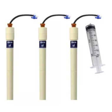 Extrator de Solução 20 cm para substrato e solo Extrator de Solução 20 cm para substrato e solo