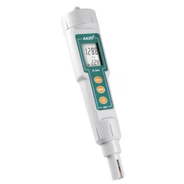 Medidor de Condutividade Elétrica - Condutivímetro de bolso AKSO AK-51 Medidor de Condutividade Elétrica - Condutivímetro de bolso AKSO AK-51
