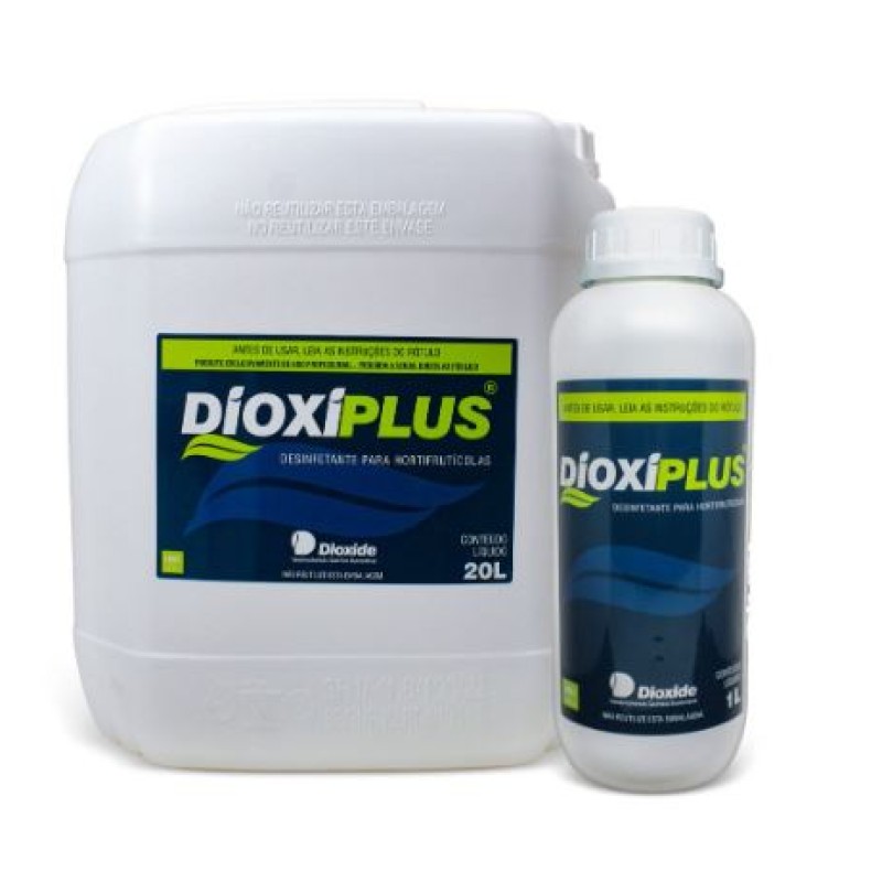 Dioxiplus - Desinfetante e Sanitizante pós-colheita 1,0 L Dioxiplus - Desinfetante e Sanitizante pós-colheita 1,0 L