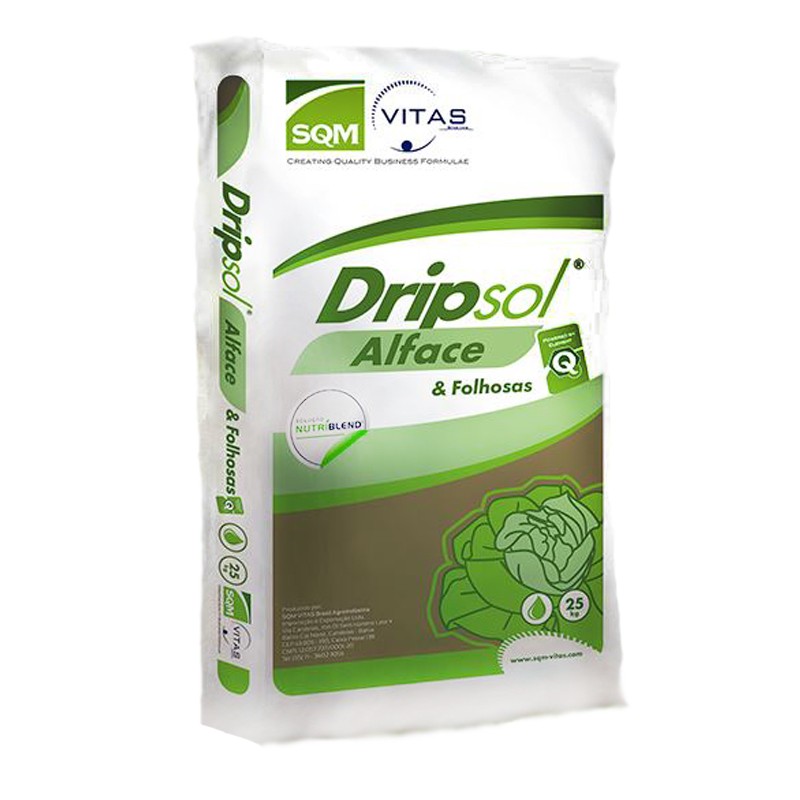 Dripsol Alface + Nitrato de cálcio e micros Dripsol Alface + Nitrato de cálcio e micros