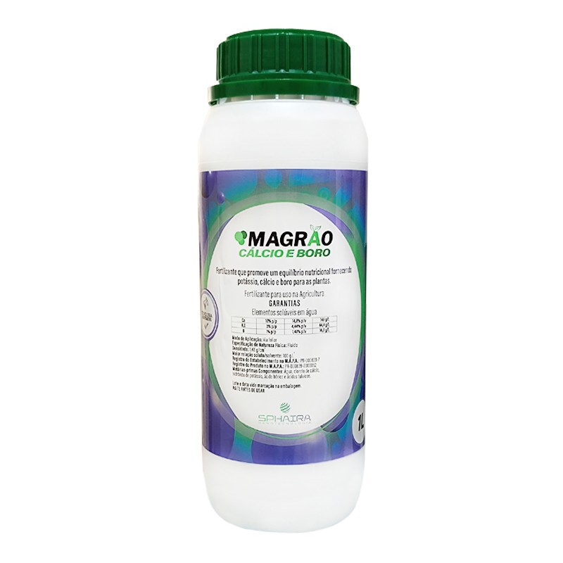 Cálcio e Boro Foliar do MAGRÃO Cálcio e Boro Foliar do MAGRÃO