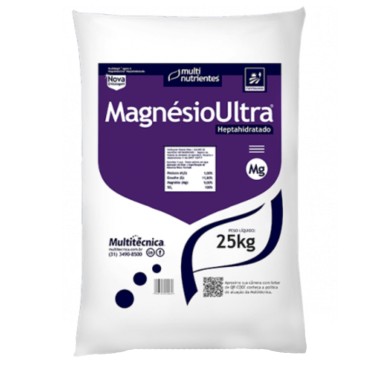 Sulfato de Magnésio MULTITECNICA (25 kg) Sulfato de Magnésio MULTITECNICA (25 kg)